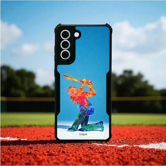 ivogue Cricket Blaze Mobile Cover For Samsung S21 FE