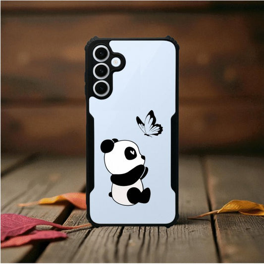 ivogue Panda and Butterfly Mobile Cover For Samsung A26 (5G)