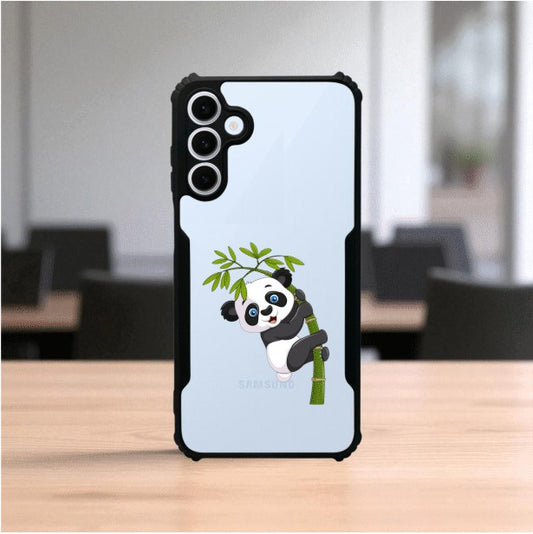 ivogue Panda and Tree Mobile Cover For Samsung M35 (5G)