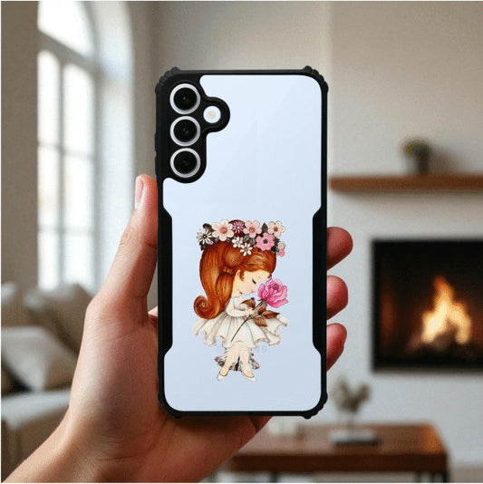 ivogue Flower Girl Mobile Cover For Samsung A26 (5G)