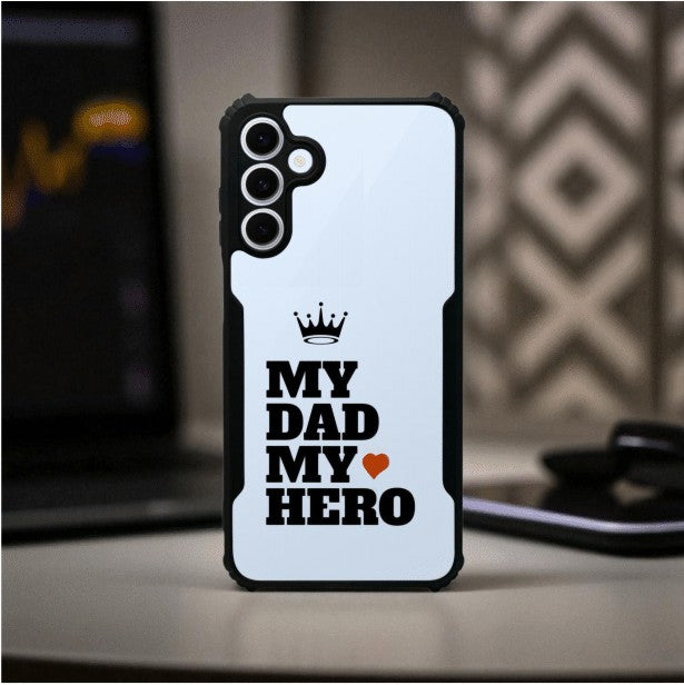 ivogue My Dad My Hero Mobile Cover For Samsung M35 (5G)
