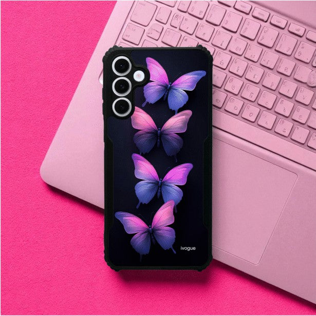 ivogue Galaxy Butterflies Mobile Cover For Samsung A26 (5G)