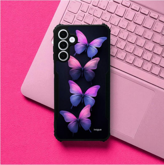 ivogue Galaxy Butterflies Mobile Cover For Samsung A26 (5G)