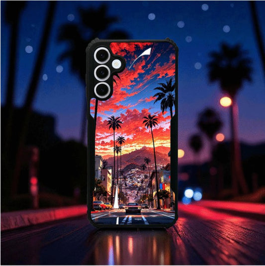 ivogue Palm City Nights Mobile Cover For Samsung A05s