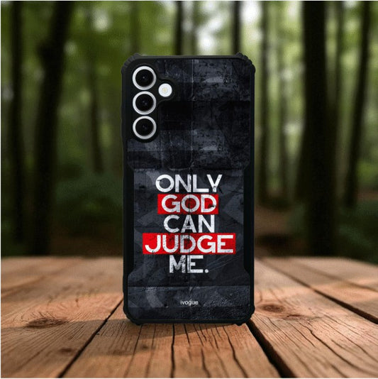 ivogue Only God Can Judge Me Mobile Cover For Samsung A05s