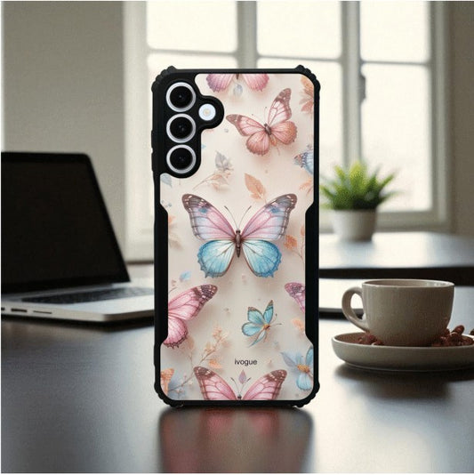 ivogue Butterfly Bloom Mobile Cover For Samsung A26 (5G)