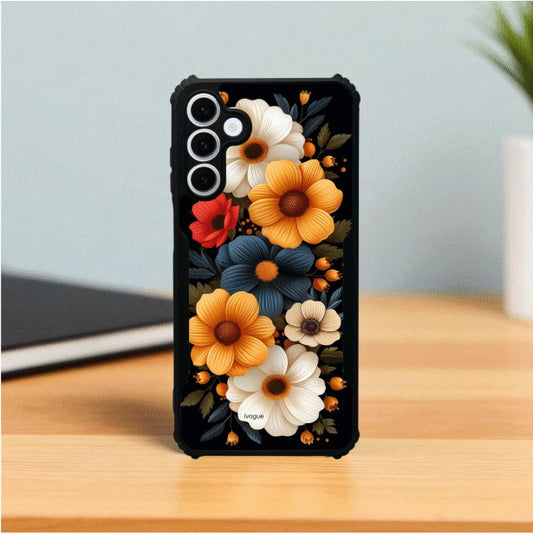 ivogue Retro Petals Mobile Cover For Samsung A26 (5G)