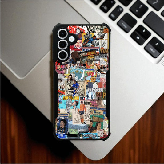 ivogue Golden Era Football Mobile Cover For Samsung A05s