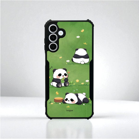 ivogue Panda Playground Mobile Cover For Samsung F55 (5G)
