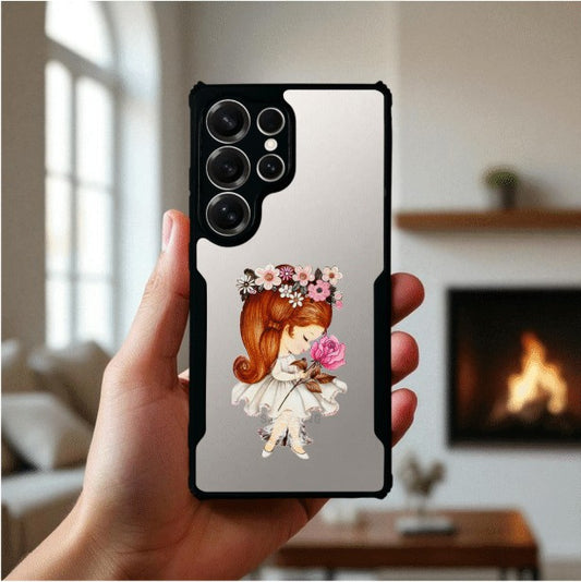 ivogue Flower Girl Mobile Cover For Samsung S25 Ultra