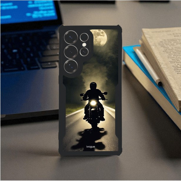 ivogue Bike Rider Mobile Cover For Samsung S24 Ultra