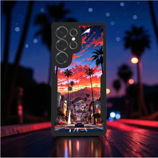 ivogue Palm City Nights Mobile Cover For Samsung S24 Ultra