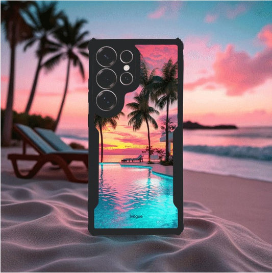 ivogue Sunset Serenity Mobile Cover For Samsung S25 Ultra