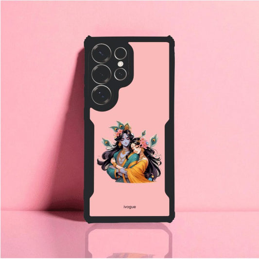 ivogue Radha Krishna Bliss Mobile Cover For Samsung S25 Ultra
