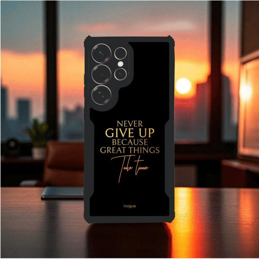 ivogue Never Give Up Mobile Cover For Samsung S25 Ultra