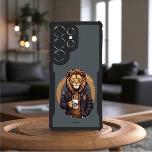 ivogue Stylish Lion Mobile Cover For Samsung S24 Ultra