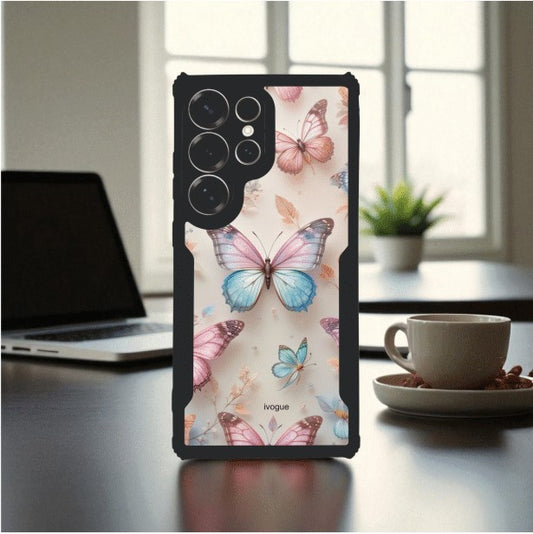 ivogue Butterfly Bloom Mobile Cover For Samsung S25 Ultra