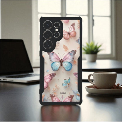 ivogue Butterfly Bloom Mobile Cover For Samsung S24 Ultra