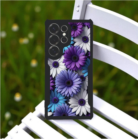 ivogue Violet Bloom Mobile Cover For Samsung S25 Ultra