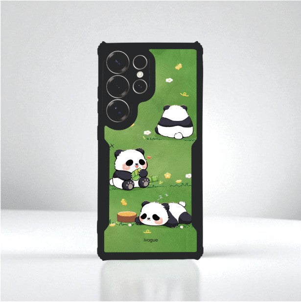 ivogue Panda Playground Mobile Cover For Samsung S25 Ultra