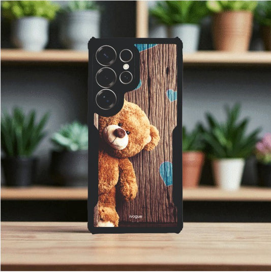 ivogue Teddy Love Mobile Cover For Samsung S24 Ultra