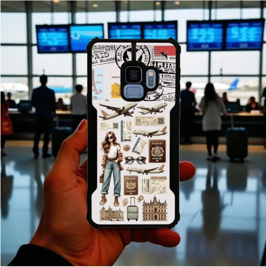 ivogue Travel Girl Vibes Mobile Cover For Samsung S9
