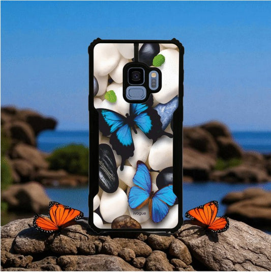 ivogue Blue Wings Beauty Mobile Cover For Samsung S9