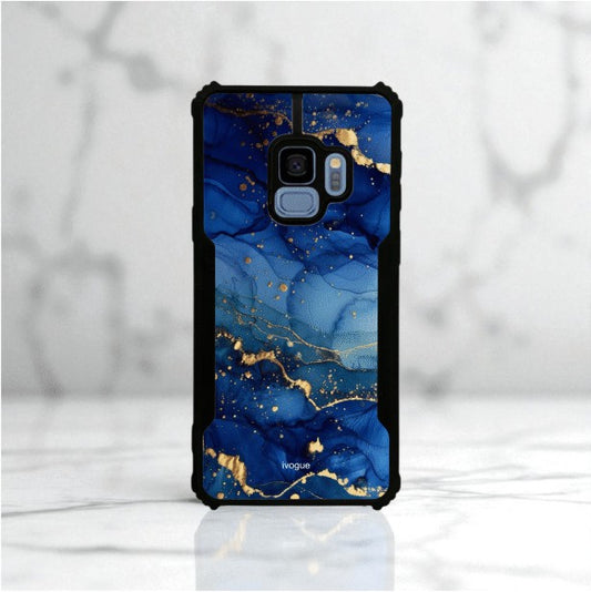 ivogue Blue Opulence Mobile Cover For Samsung S9