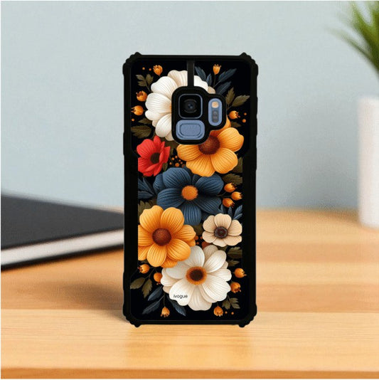 ivogue Retro Petals Mobile Cover For Samsung S9