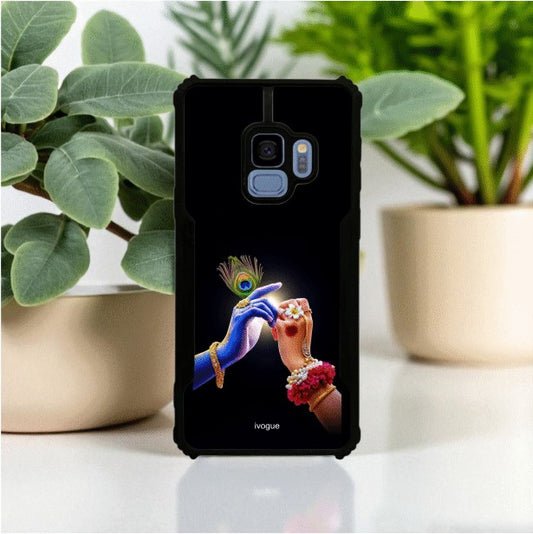 ivogue Shri Radhe Mobile Cover For Samsung S9