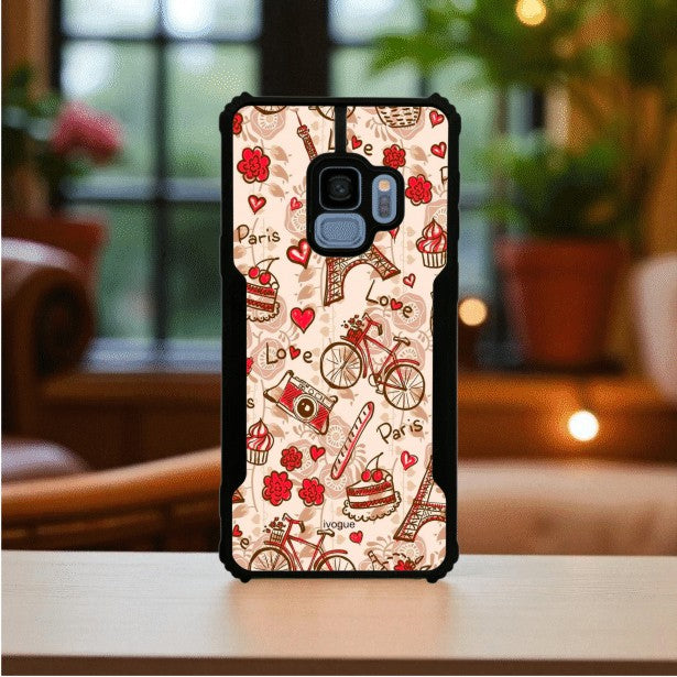 ivogue French Fancy Mobile Cover For Samsung S9