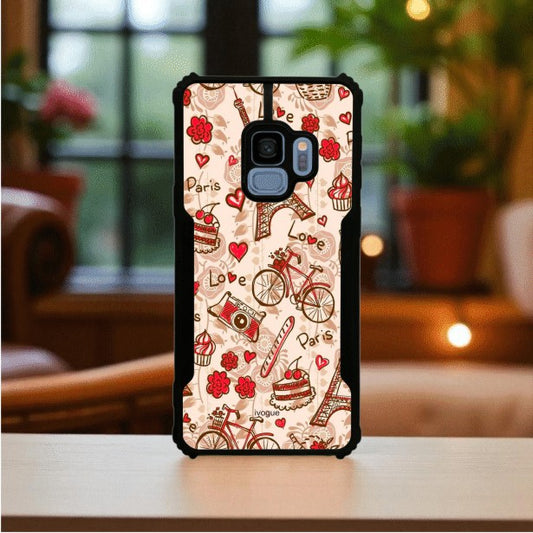 ivogue French Fancy Mobile Cover For Samsung S9