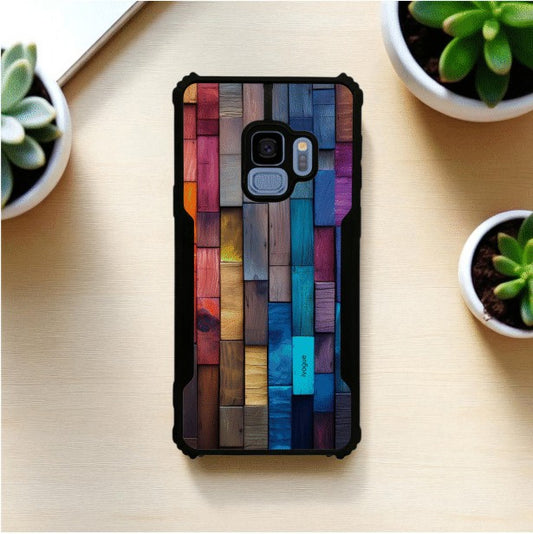 ivogue Timber Tones Mobile Cover For Samsung S9