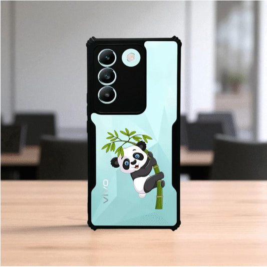 ivogue Panda and Tree Mobile Cover For VIVO Y200e