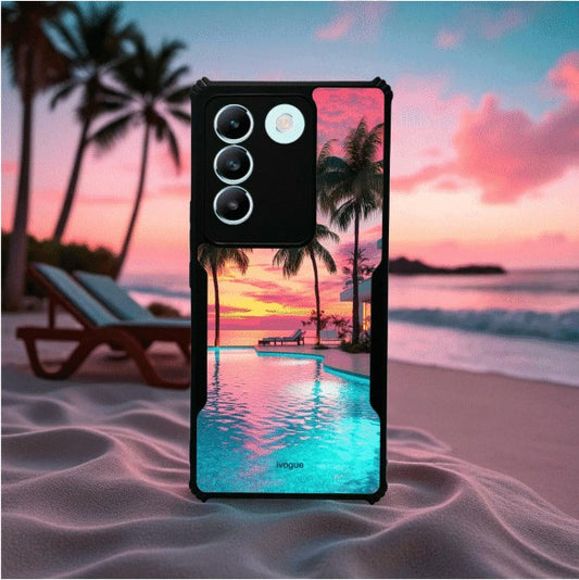 ivogue Sunset Serenity Mobile Cover For VIVO Y200e