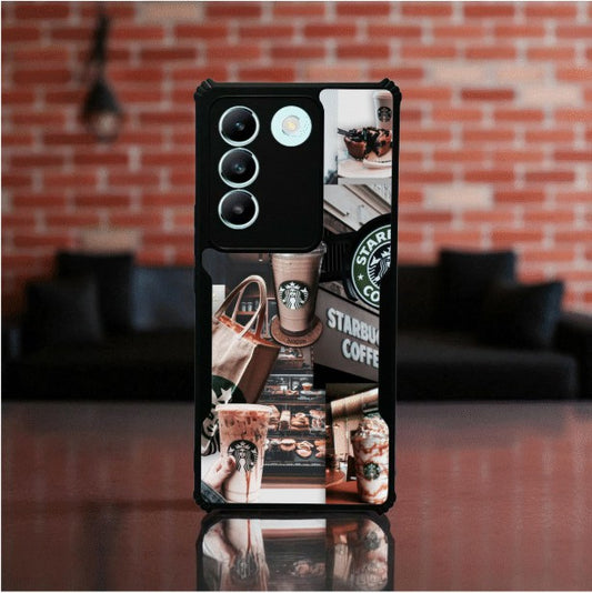 ivogue Starbucks Coffee Mobile Cover For VIVO Y200e