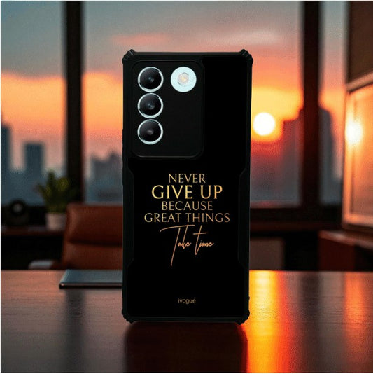 ivogue Never Give Up Mobile Cover For VIVO T3