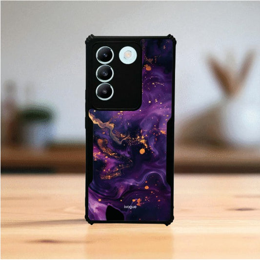 ivogue Purple Alchemy Mobile Cover For VIVO T3