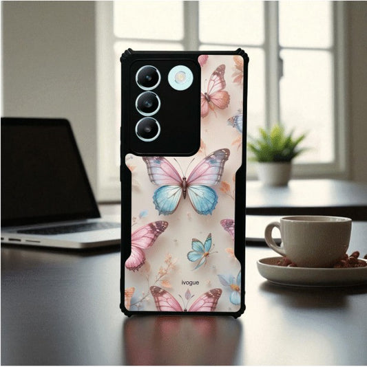 ivogue Butterfly Bloom Mobile Cover For VIVO Y200e