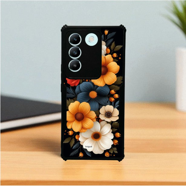 ivogue Retro Petals Mobile Cover For VIVO T3