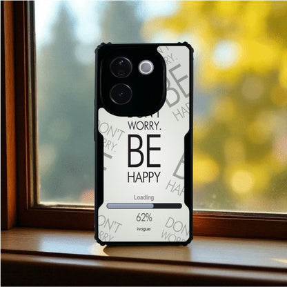 ivogue Be Happy Mobile Cover For VIVO T3 Pro