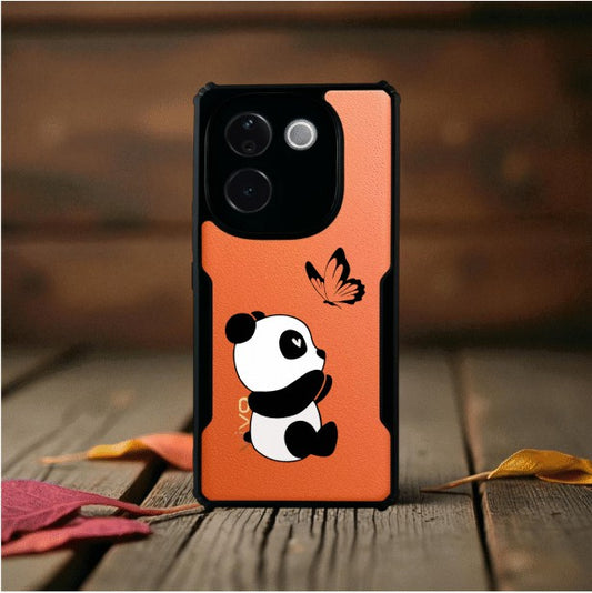 ivogue Panda and Butterfly Mobile Cover For VIVO T3 Pro