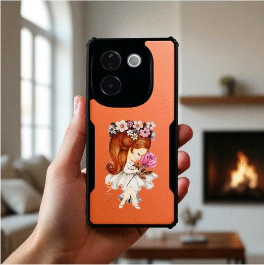 ivogue Flower Girl Mobile Cover For VIVO T3 Pro
