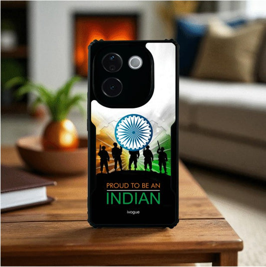 ivogue Proud to Be Indian Mobile Cover For VIVO T3 Pro