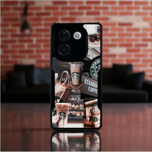 ivogue Starbucks Coffee Mobile Cover For VIVO T3 Pro