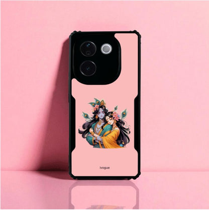 ivogue Radha Krishna Bliss Mobile Cover For VIVO T3 Pro