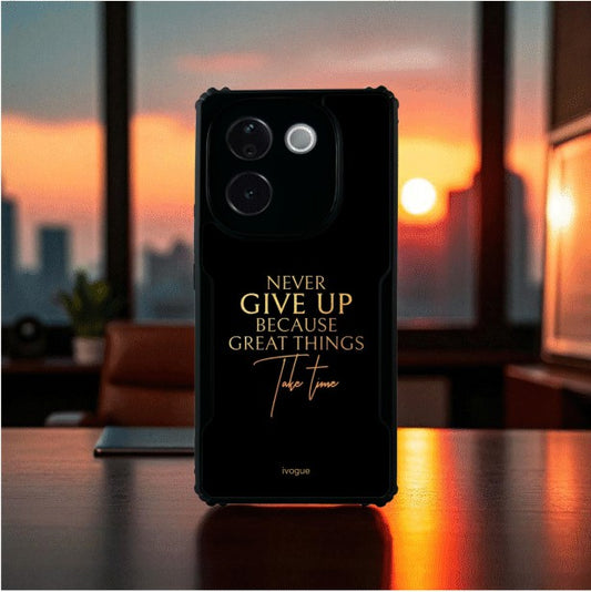 ivogue Never Give Up Mobile Cover For VIVO T3 Pro