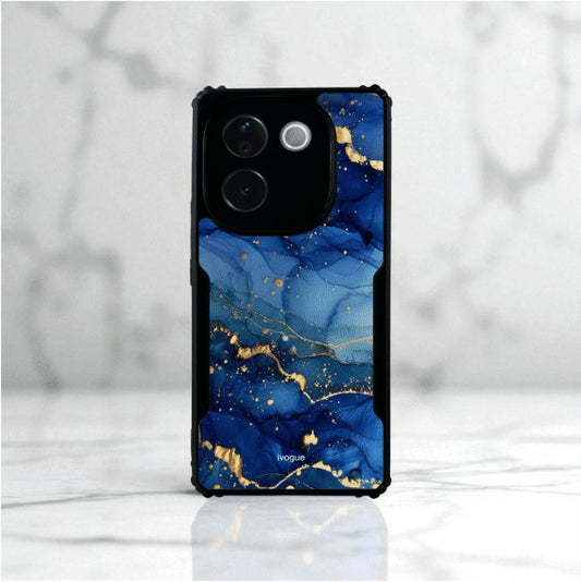 ivogue Blue Opulence Mobile Cover For VIVO T3 Pro