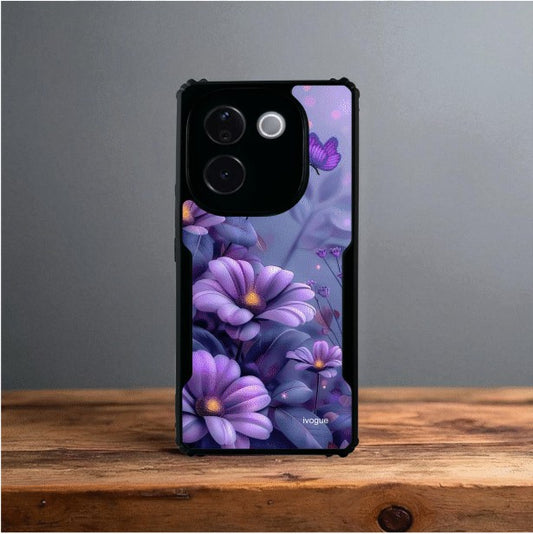 ivogue Purple Serenity Mobile Cover For VIVO T3 Pro