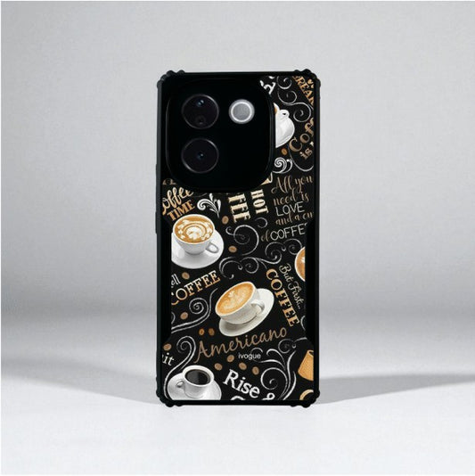ivogue Coffee O’Clock Mobile Cover For VIVO T3 Pro